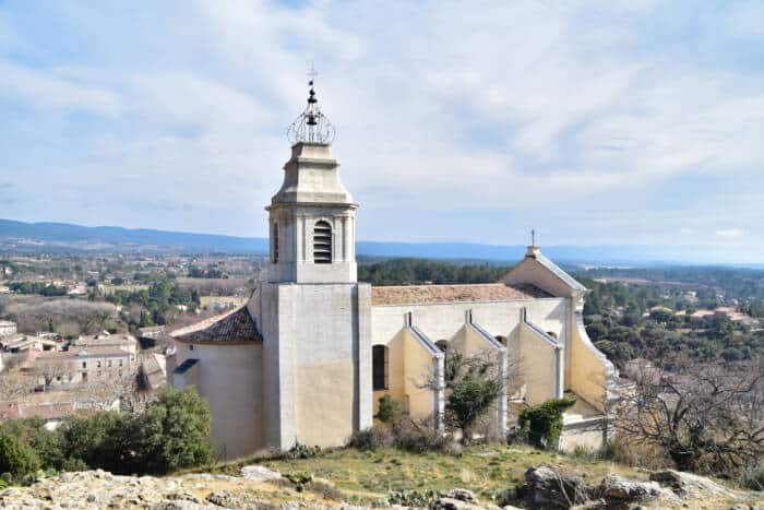 bedoin eglise hiverC.LEROI Coll.OTIVP 31